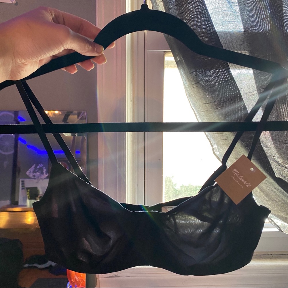 Madewell Sheer Wired Bralette